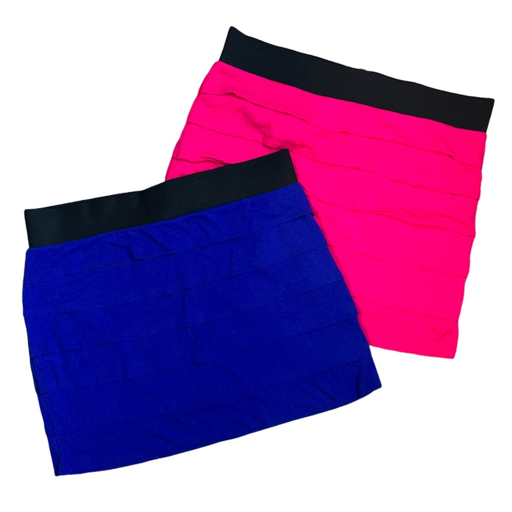 🔥 TWO Express Body Con bandage stretch skirts 🔥
